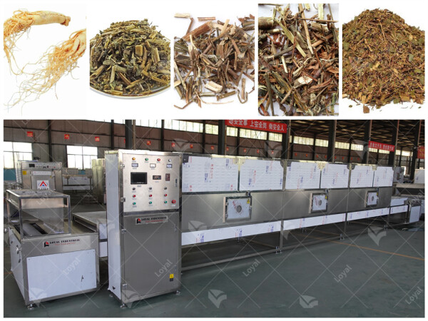 Microwave Herb Medicine Drying Equipment