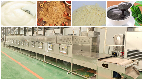 Microwave Meal Replacement Powder Sterilizing Machine